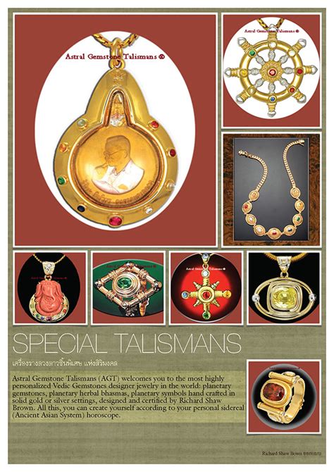 Fortunate talismans enchanting jewels